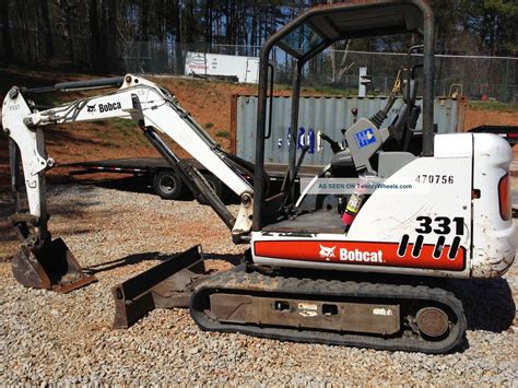 2003 bobcat 331d mini excavator|bobcat 331 excavator bucket.